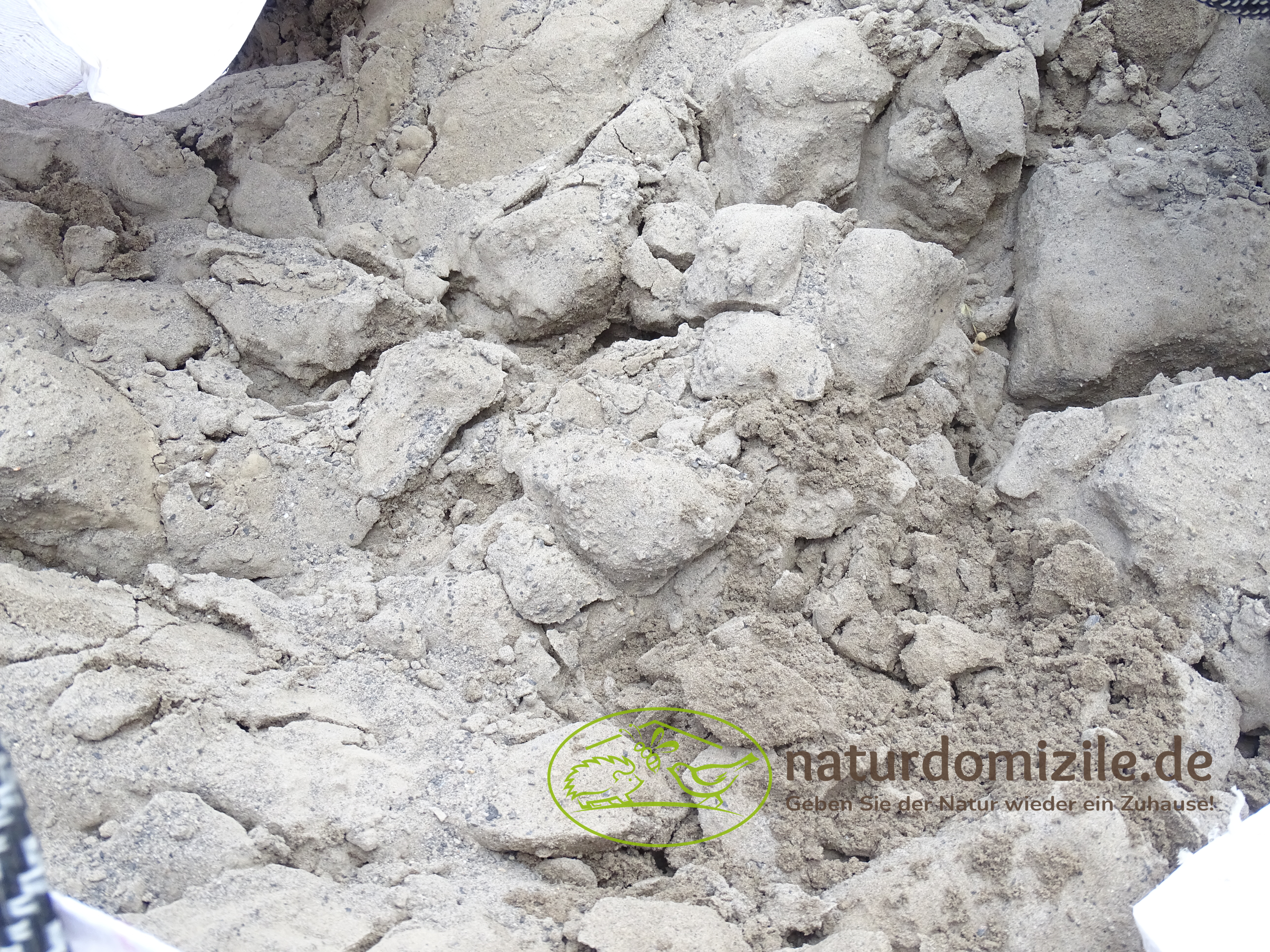 Wildbienensand mit Schichtmauer Lindlar für Sandarium 1,5 m²